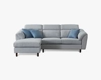 〔帕爾馬 L 型布沙發〕｜防潑水布料 × 可調頭靠 × 左右型自由擺放 – 擇木深耕