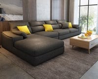 葛瑞絲L型布沙發｜獨立筒坐墊 × 可變換左右設計 × 方願平價首選