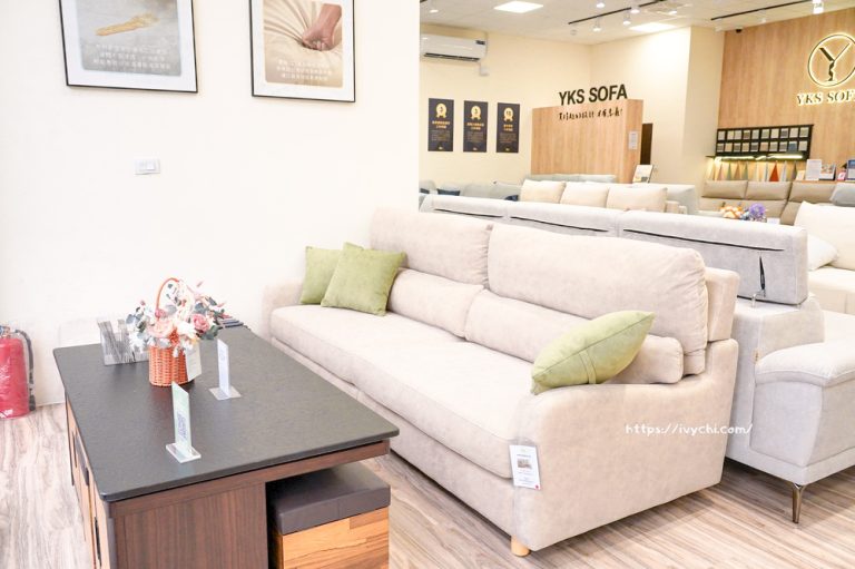 YKS台中門市｜哈莉特L型貓抓布沙發