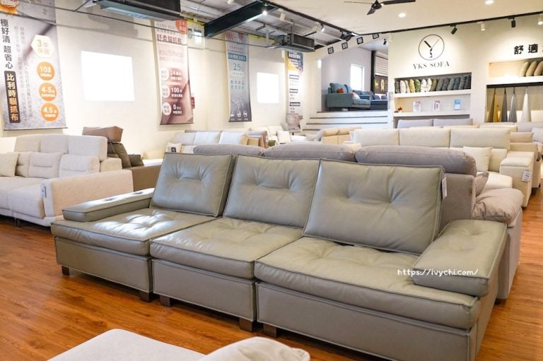 模組化沙發不同尺寸與組合展示-4