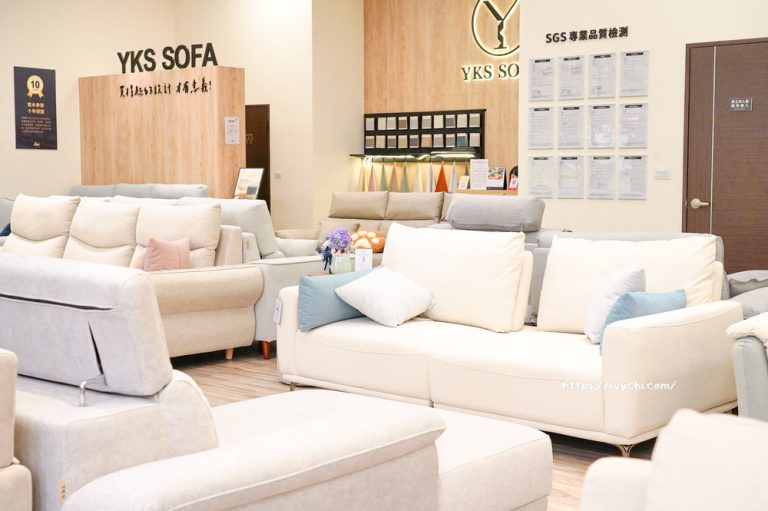 喬治亞三人座貓抓布沙發全景