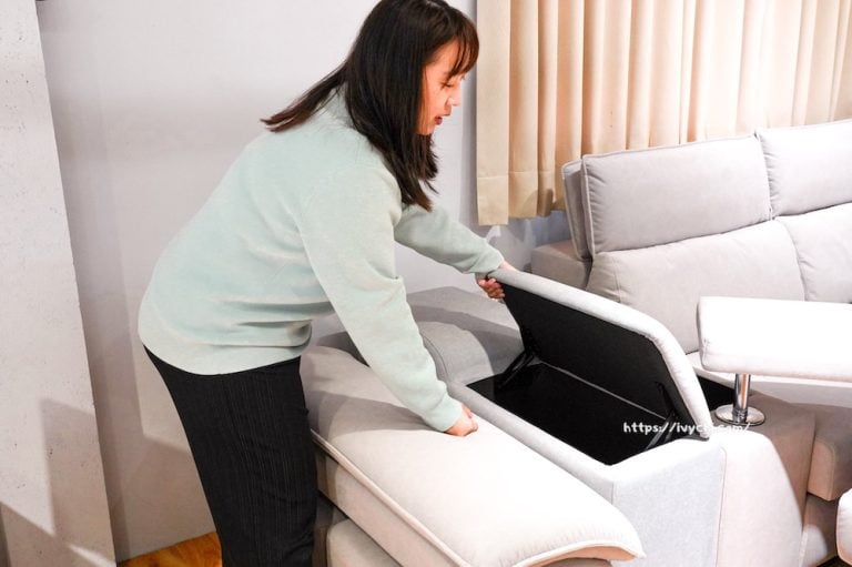 貝特默 L 型貓抓布沙發 機能扶手設計-7