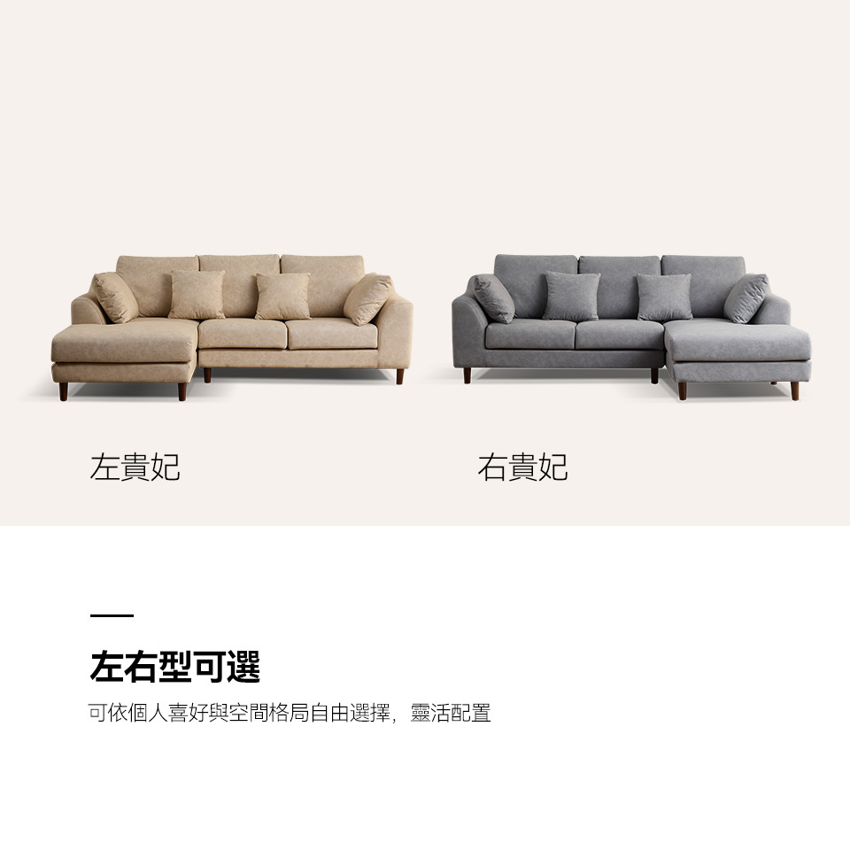 左右型可選