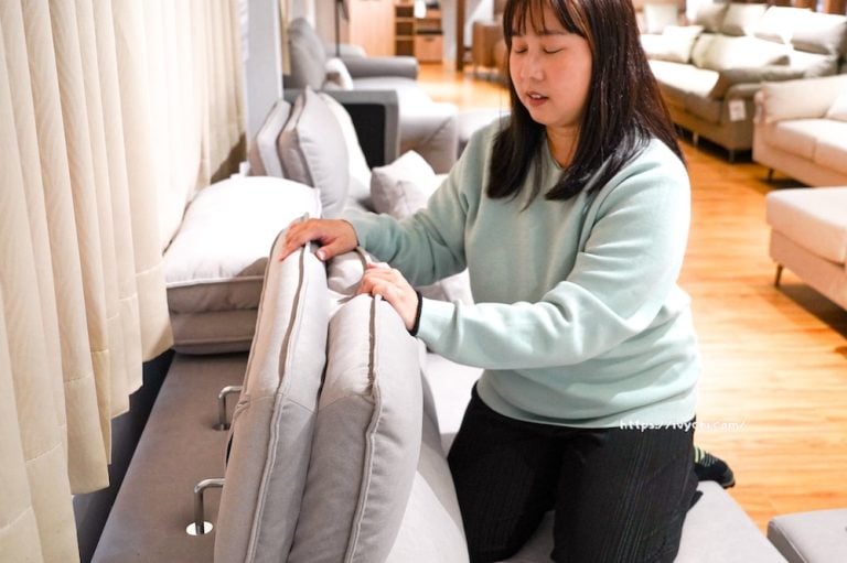 貝特默 L 型貓抓布沙發 機能扶手設計-9