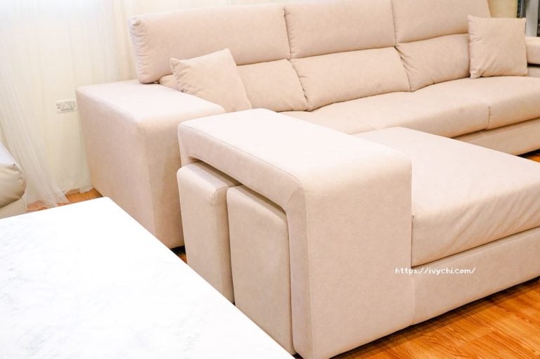 米諾 L 型貓抓布機能沙發 實拍展示-2