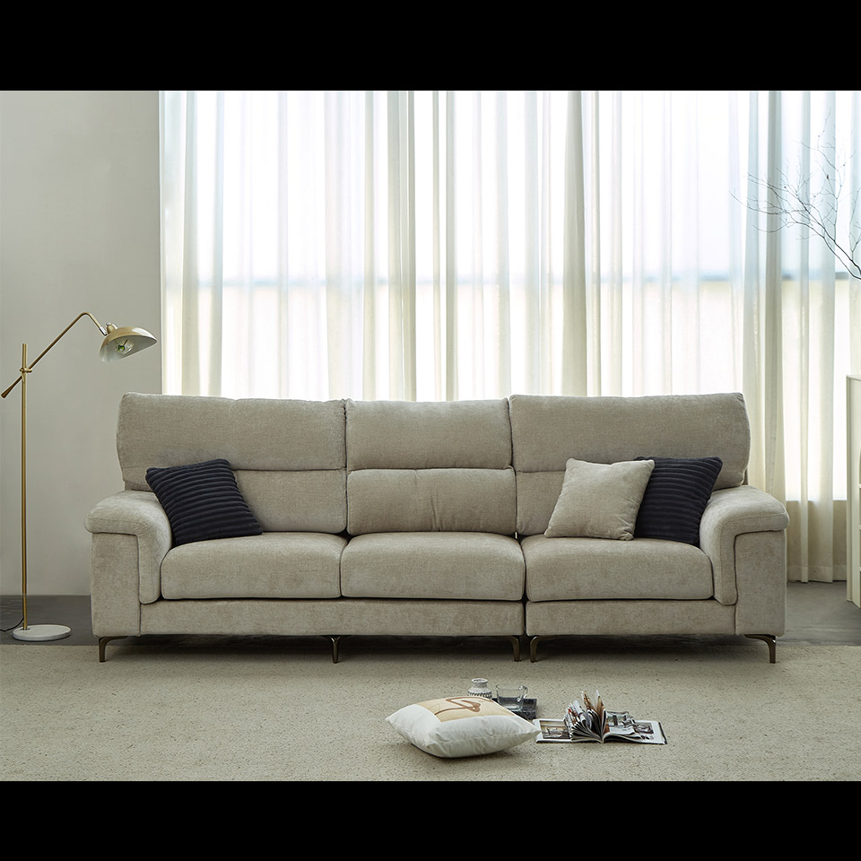 康妮爾一字型布沙發 - YKS SOFA