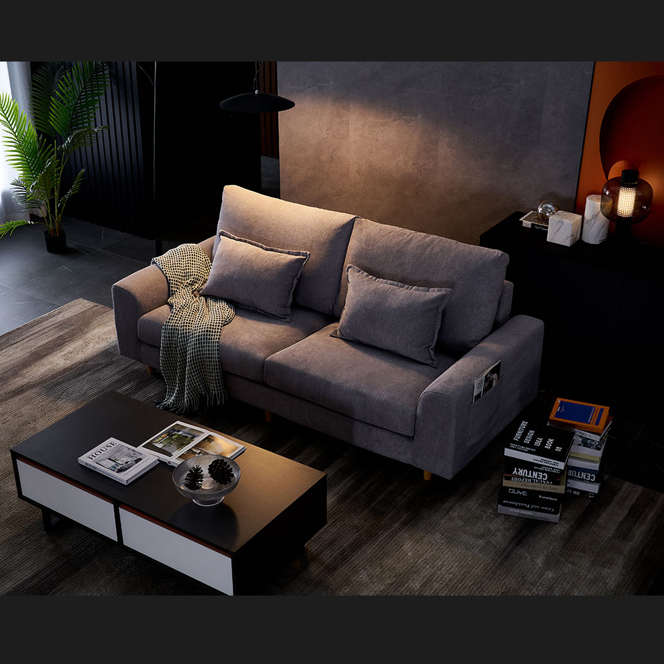 各種空間皆適合擺放的三人沙發推薦，簡約清新，營造溫馨的居家氛圍