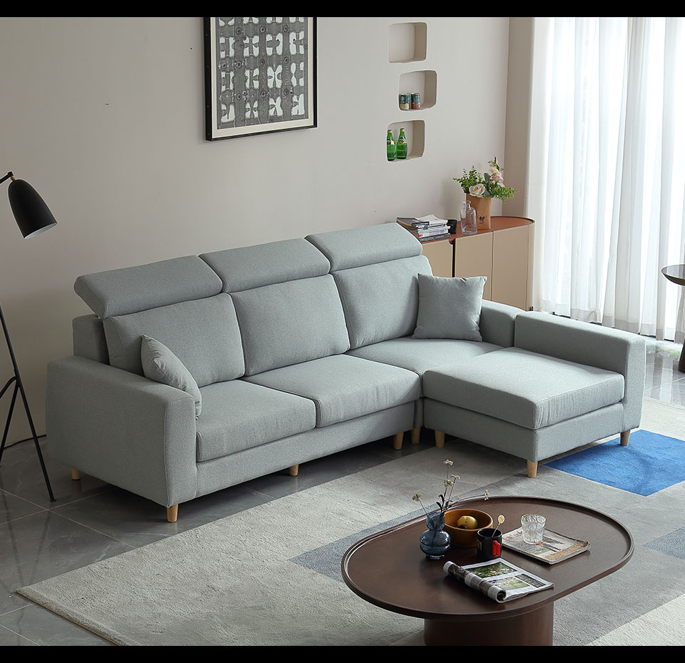 選擇這組艾薇拉L型布沙發，您將擁有一個絕佳的居家休閒體驗。