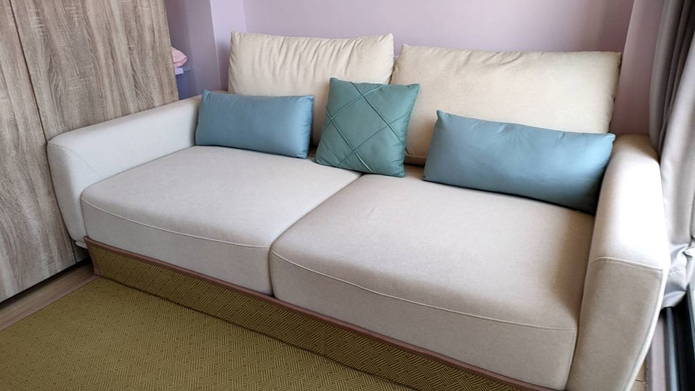 YKS喬治亞三人座貓抓布沙發∣花蓮客人開箱實拍-1 YKS 喬治亞三人座貓抓布沙發|花蓮客人實境拍攝|擇木深耕系列熱銷款