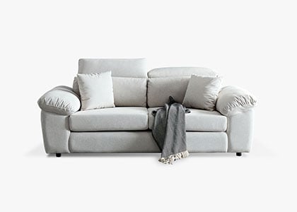 三人座沙發商品去背示意示意圖｜YKS 沙發