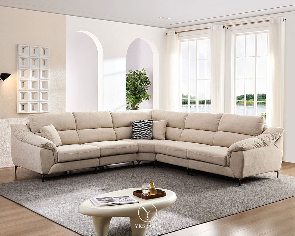 2026 年沙發推薦 TOP3|雷克雅 貓抓布組合沙發,外型俐落、模組配置好搭