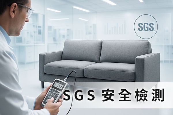 SGS 安全檢測（沙發用料與安全標準）