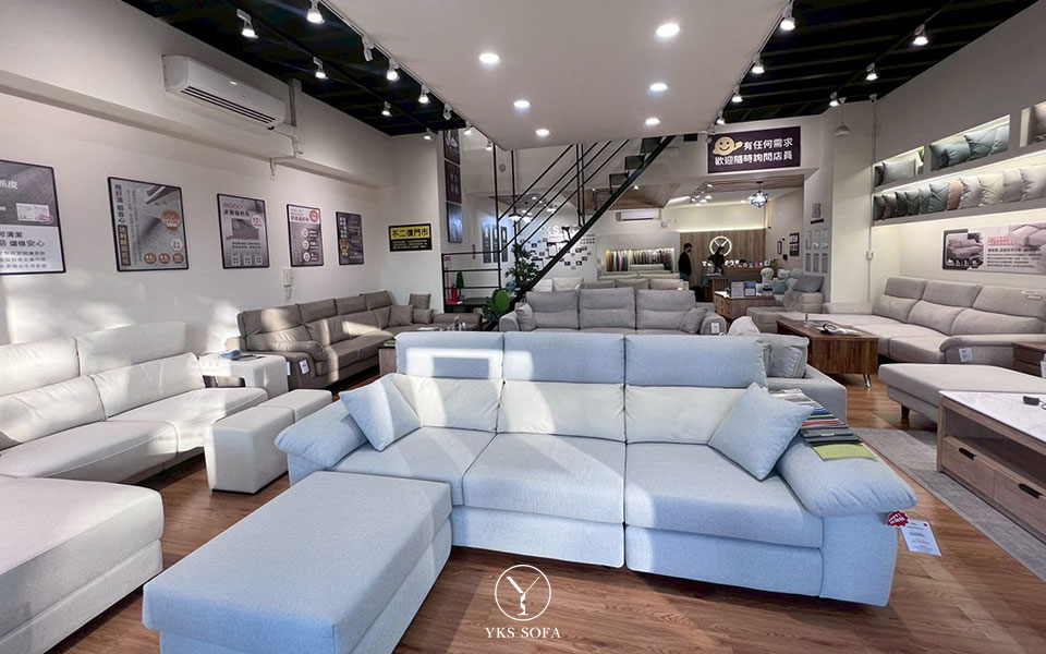 台南沙發體驗館｜試坐區與動線實拍