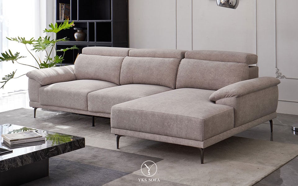 曼德爾L型貓抓布沙發｜多人/大空間選擇