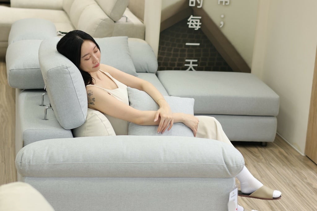 涼感布沙發耐磨防潑水、透氣舒適